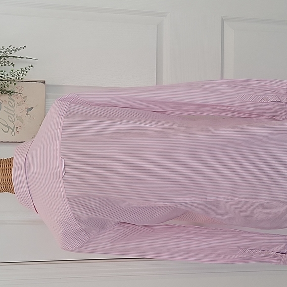 Oxford style Button down with Ruffle front by the GAP - Picture 8 of 11